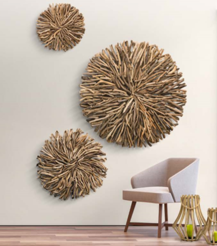 Driftwood Wall Hanging Round