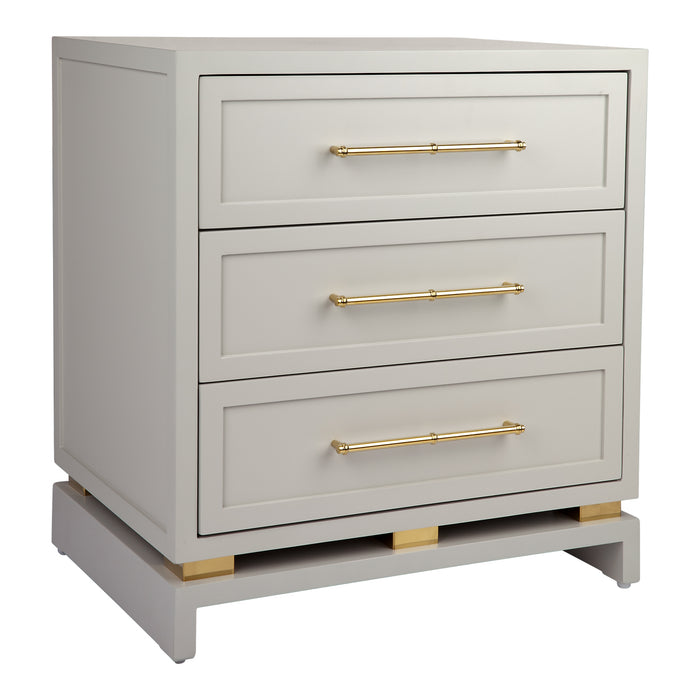 Pearl BedSide Table 3-Drawer