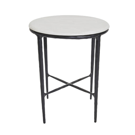 Heston Round Marble Side Table