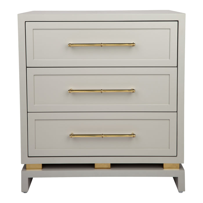 Pearl BedSide Table 3-Drawer