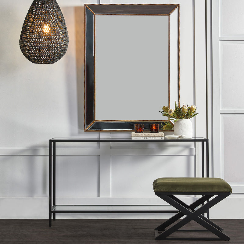 Spencer Black Timber Stool