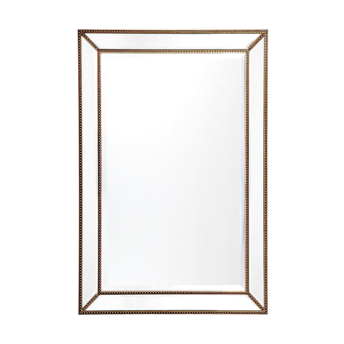 Zeta Wall Mirror Antique Gold