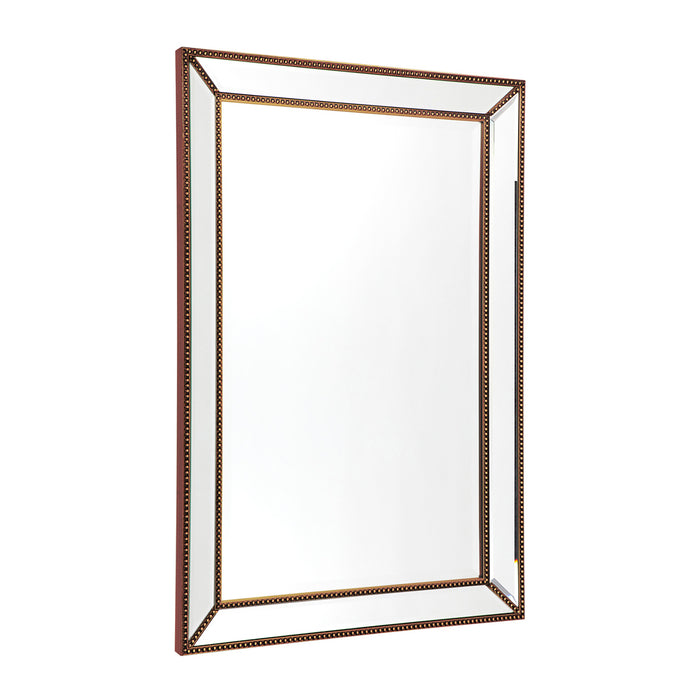 Zeta Wall Mirror Antique Gold