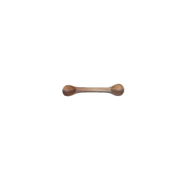 Acacia Wood Double Spoon