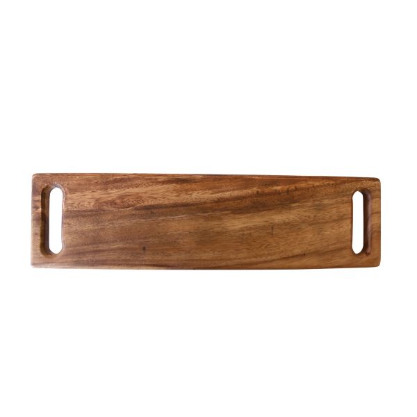 Acacia Wood Rectangle Serving/Grazing Board on Legs