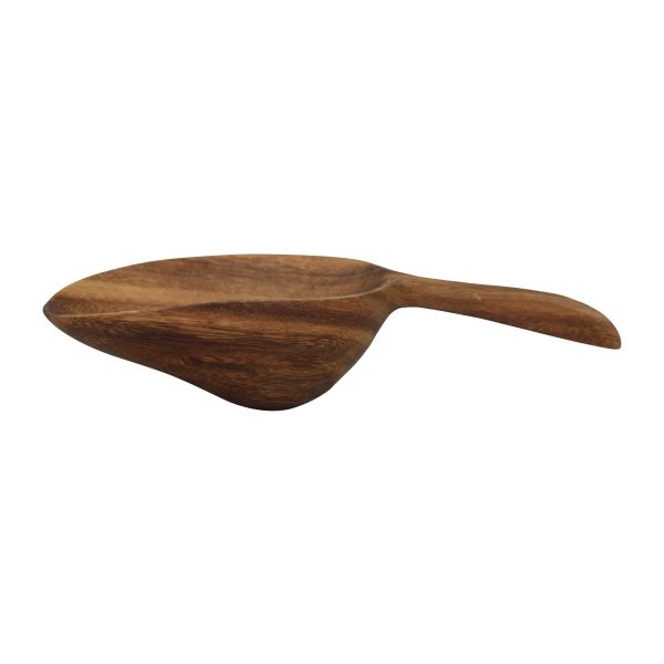 Acacia Wood Round Scooper