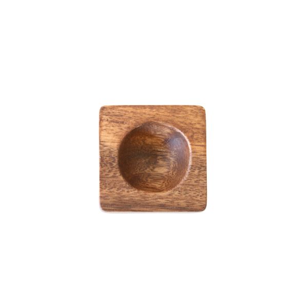 Acacia Wood Square Egg Cup