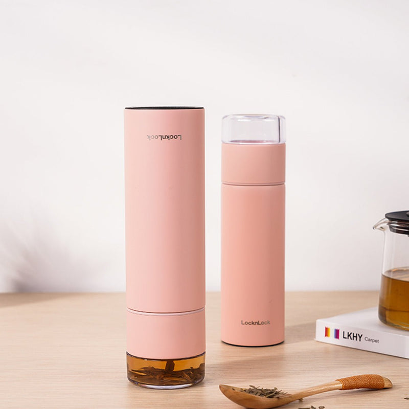 Enjoy Tea 400ml Redbean Insulated Water Bottle
