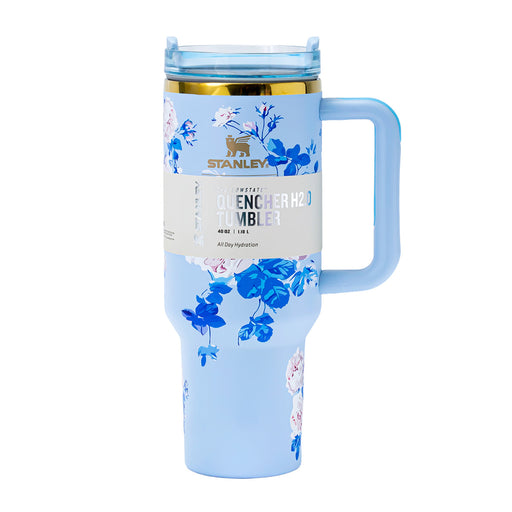Stanley Blue Floral Breeze Tumbler [Limited Edition]-1