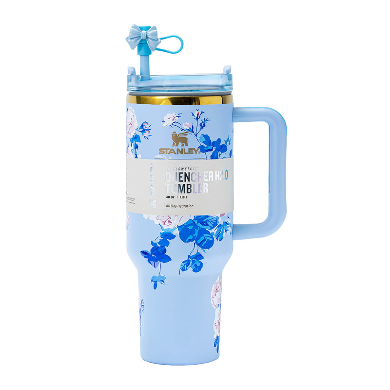 Stanley Blue Floral Breeze Tumbler [Limited Edition]-2