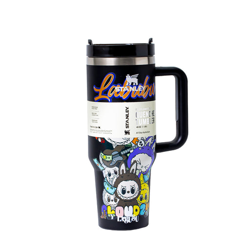 Stanley x Labubu Black Soul Rebellion Quencher H2O Tumbler [Limited Edition]-1
