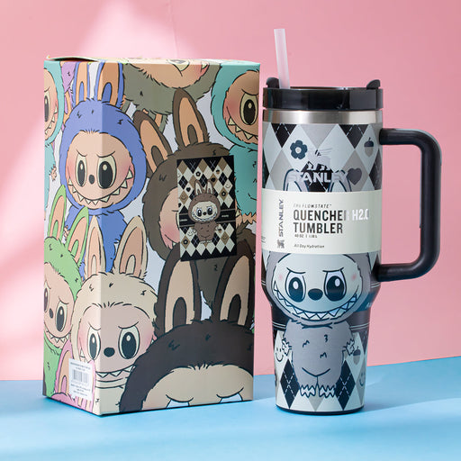 Stanley x Labubu Film Monochrome Quencher H2O Tumbler [Limited Edition]-0