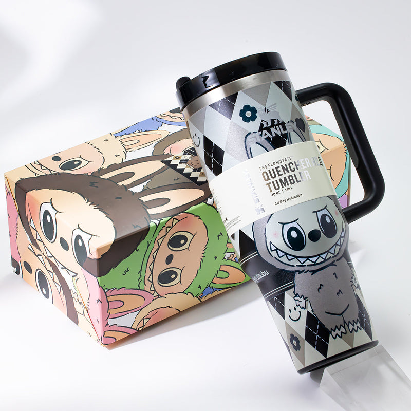 Stanley x Labubu Film Monochrome Quencher H2O Tumbler [Limited Edition]-4
