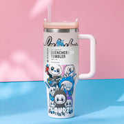 Stanley x Labubu Gradient Peach Band Quencher H2O Tumbler [Limited Edition]-3