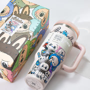 Stanley x Labubu Gradient Peach Band Quencher H2O Tumbler [Limited Edition]-4