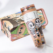 Stanley x Labubu Sweet Apricot Quencher H2O Tumbler [Limited Edition]-4