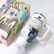 Stanley x Labubu White Two Wheel Rider Quencher H2O Tumbler [Limited Edition]-3