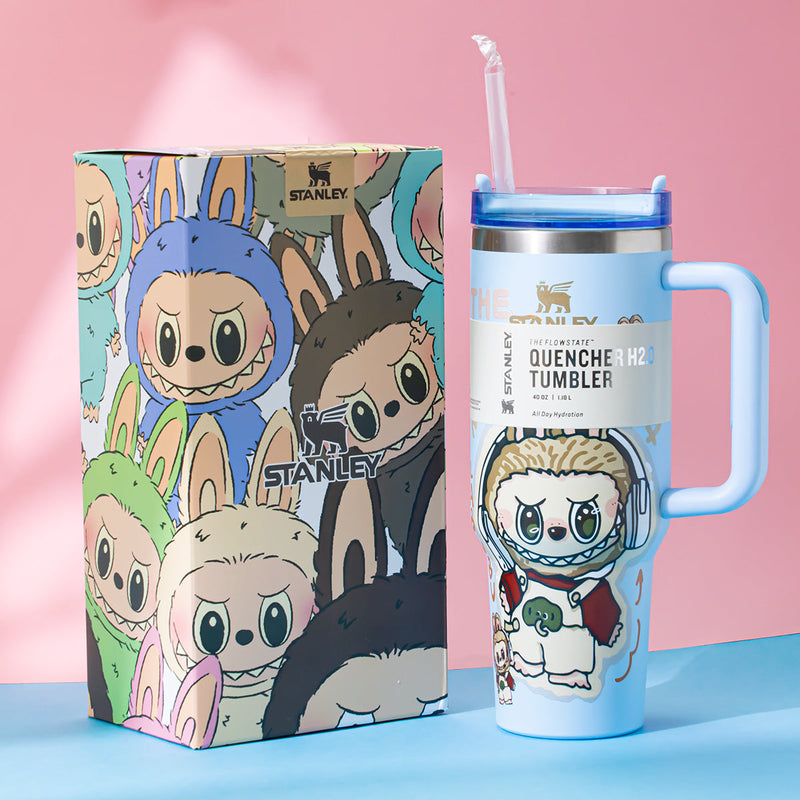 Stanley x Labubu Winter Blue Quencher H2O Tumbler [Limited Edition]-0