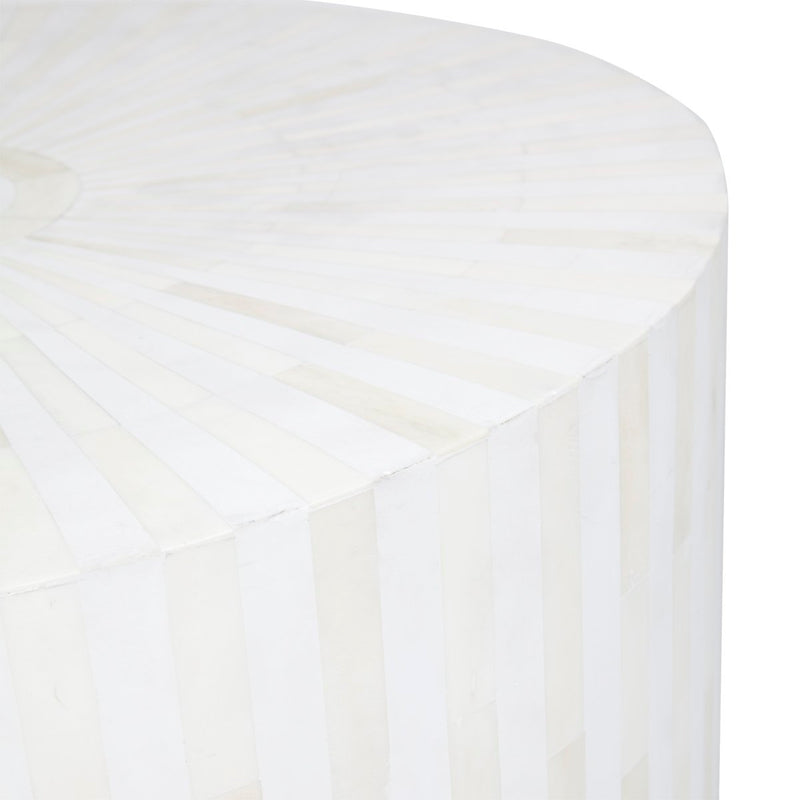 Makayla Bone Inlay Side Table