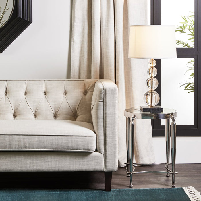 Tuxedo 3 Seater Tufted Sofa