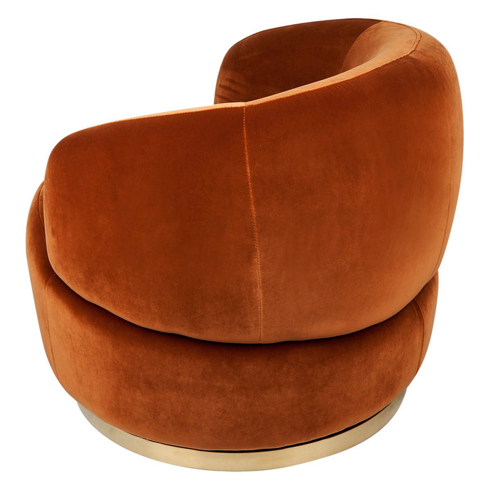 Tubby Swivel Armchair