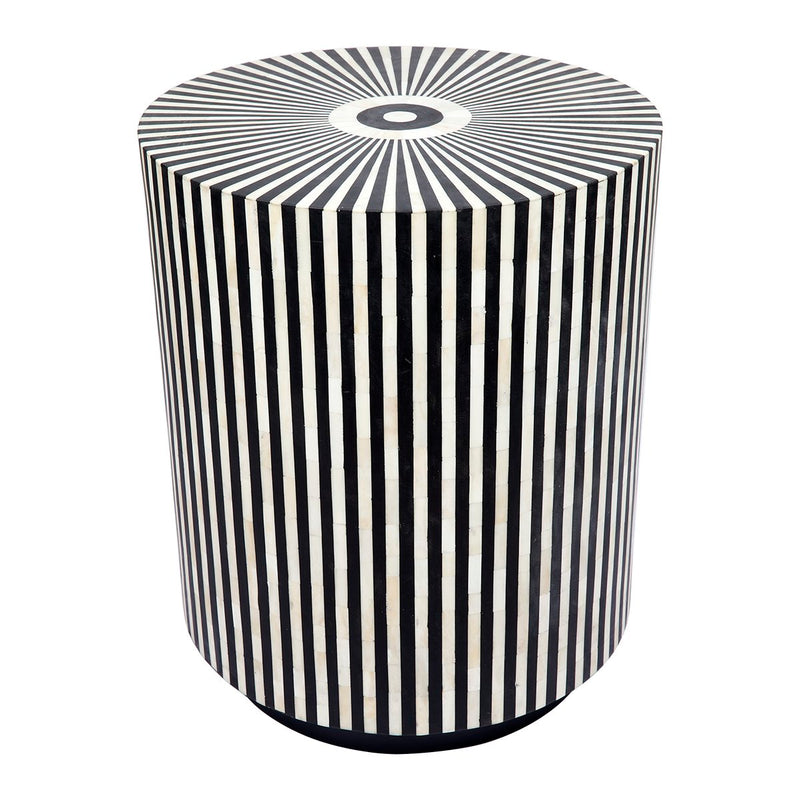 Makayla Bone Inlay Side Table