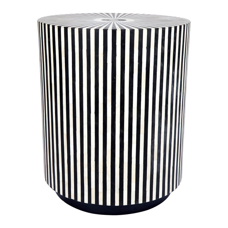 Makayla Bone Inlay Side Table