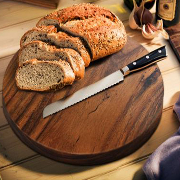 Acacia Wood Round Chopping Board