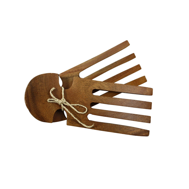 Acacia Wood Salad Hands