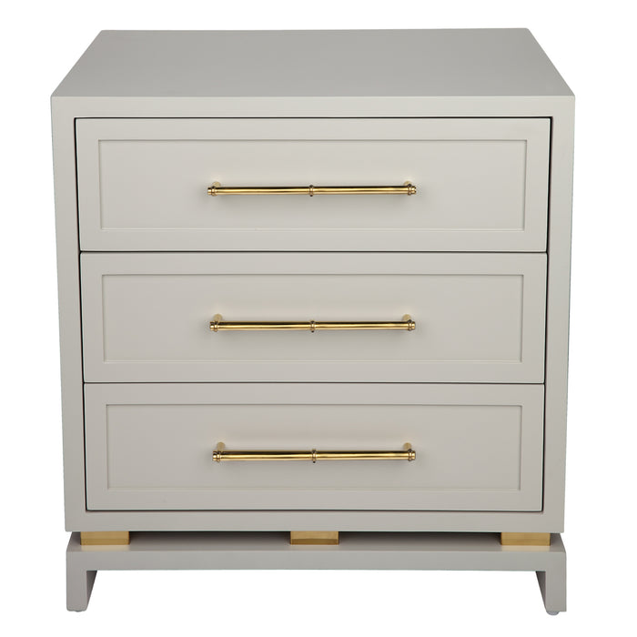 Pearl BedSide Table 3-Drawer