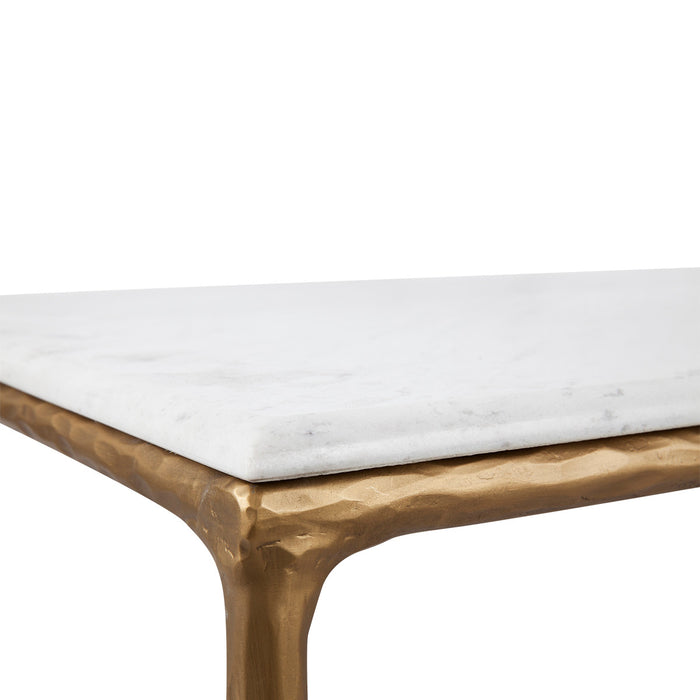 Heston Rectangle Marble Coffee Table