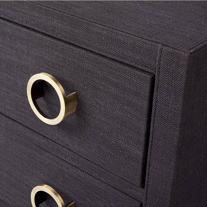 Astley Upholstered BedSide Table