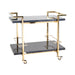 Franklin Marble Bar Cart