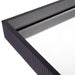 Miles Mirrored Tray Set of 3 Black