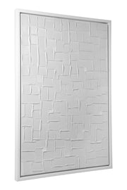Mosaic Blanco Canvas Painting
