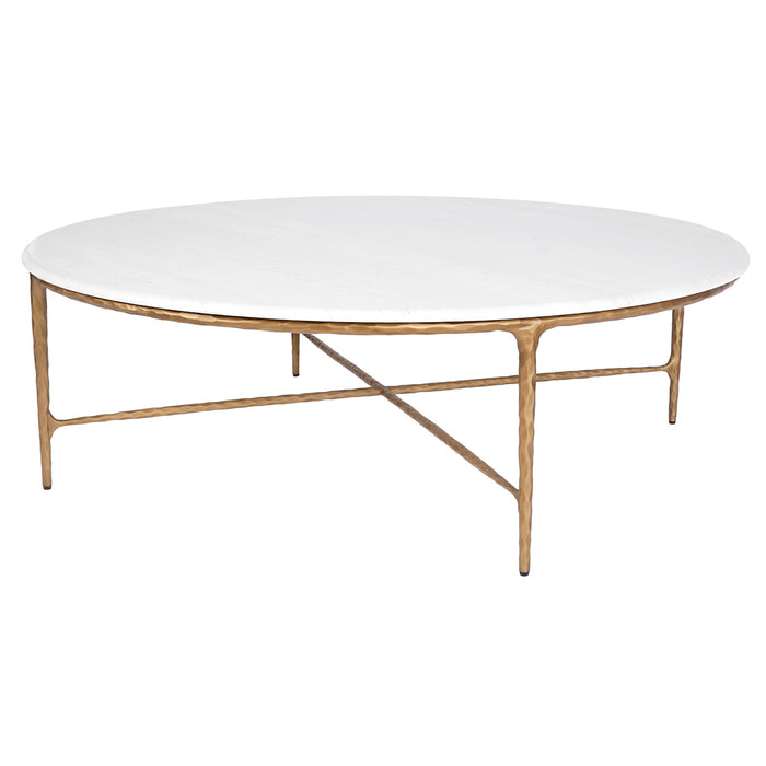 Heston Round Marble Coffee Table