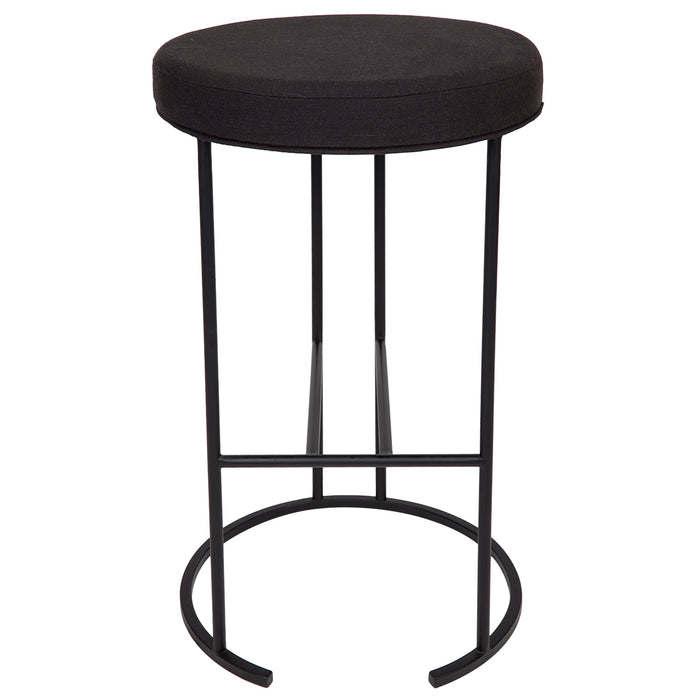 Blackley Black Iron Kitchen Stool