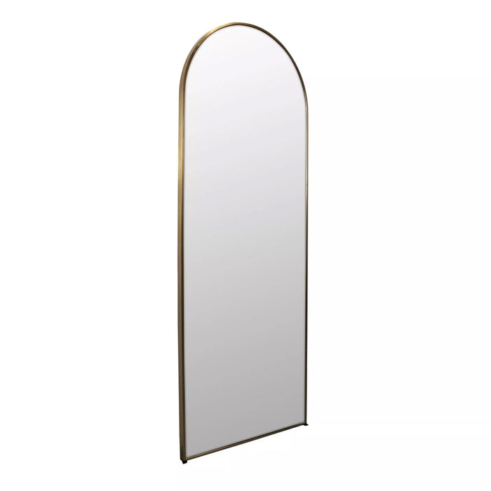 Archibald Floor Mirror Gold Leaf