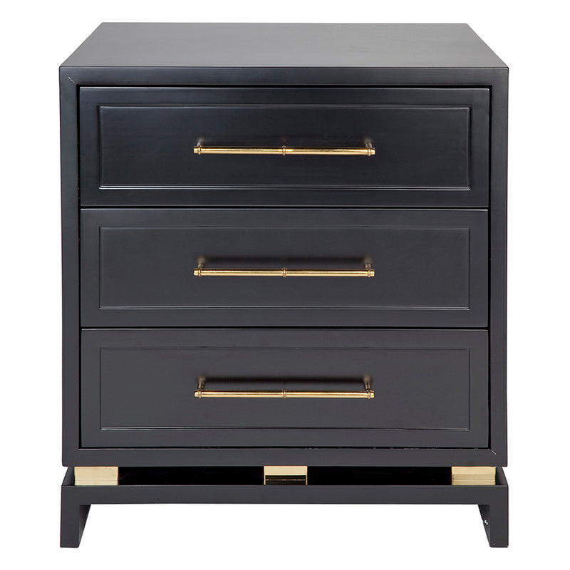 Pearl BedSide Table 3-Drawer