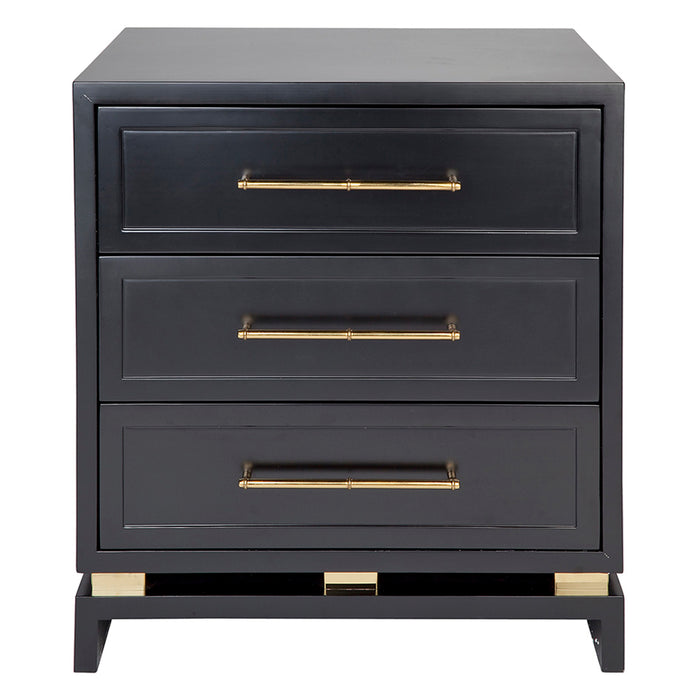 Pearl BedSide Table 3-Drawer