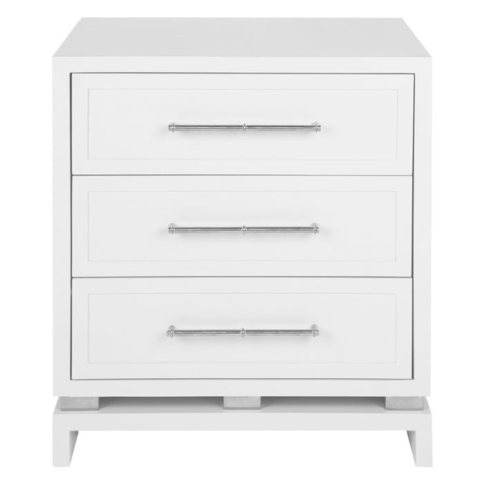 Pearl BedSide Table 3-Drawer