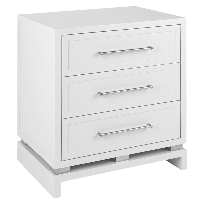 Pearl BedSide Table 3-Drawer