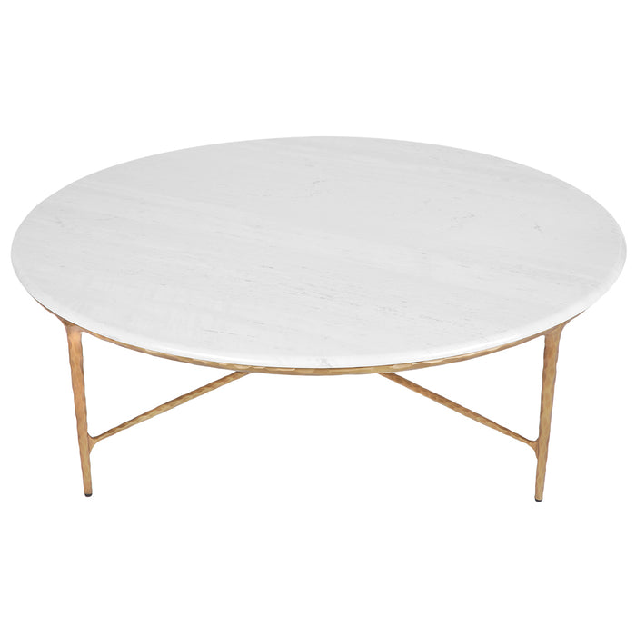 Heston Round Marble Coffee Table